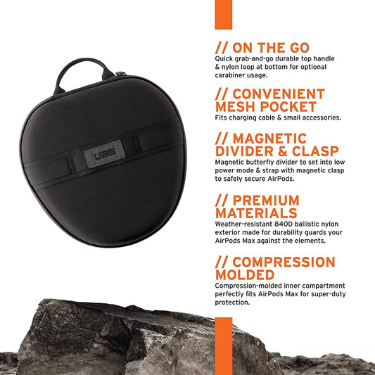 UAG Ration Case for AirPods Pro Max - Black (Barcode: 810070361204 )