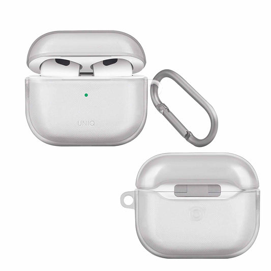 UNIQ Glase Case for AirPods 3 ( 2021 ) - Smoke (Barcode: 8886463676868 ) - Forexengineer -Malaysia- 8886463676868