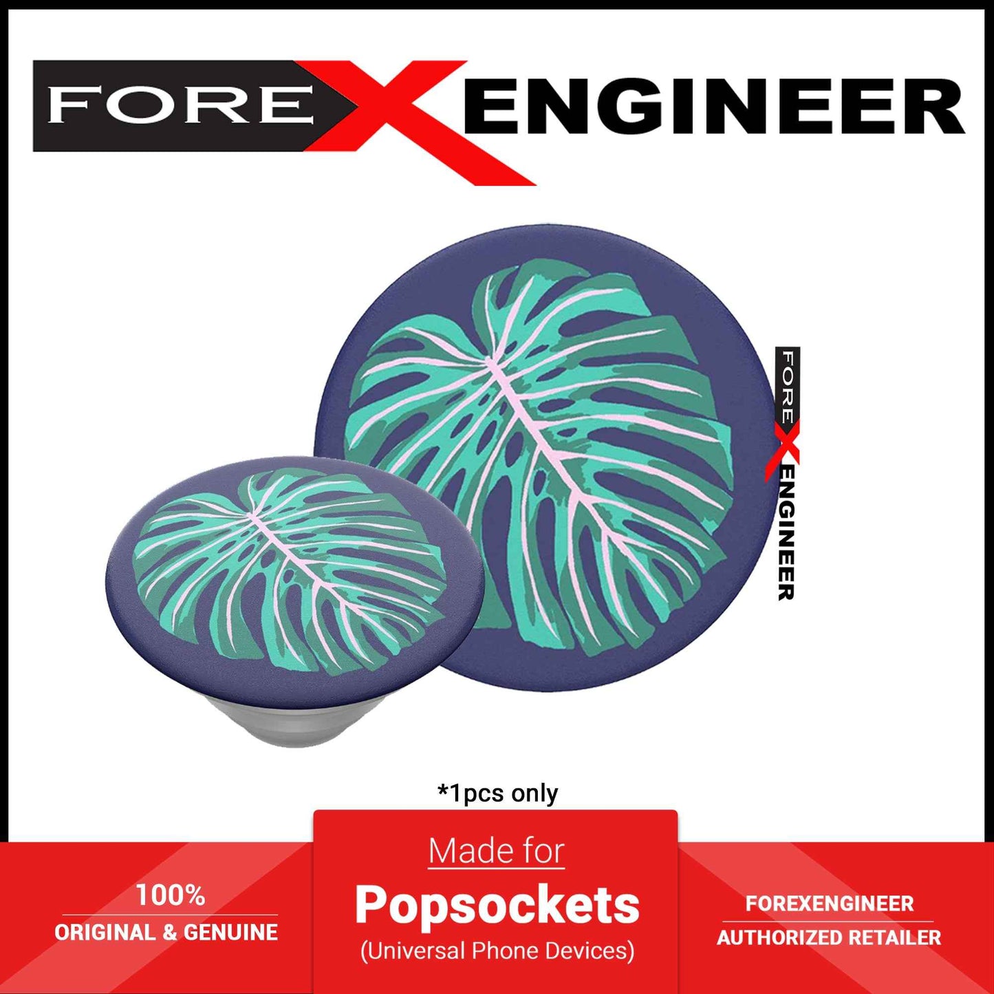 PopSockets PopTop - Vintage Palm Leaf (Barcode: 842978140568 )