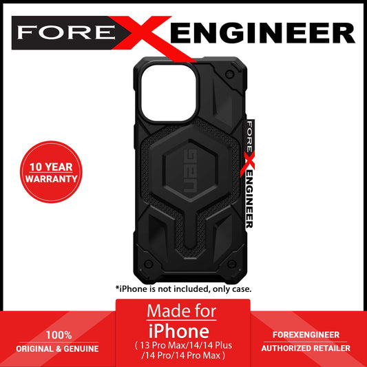 UAG Monarch Pro with Magsafe for iPhone 14 Pro - Kevlar Black