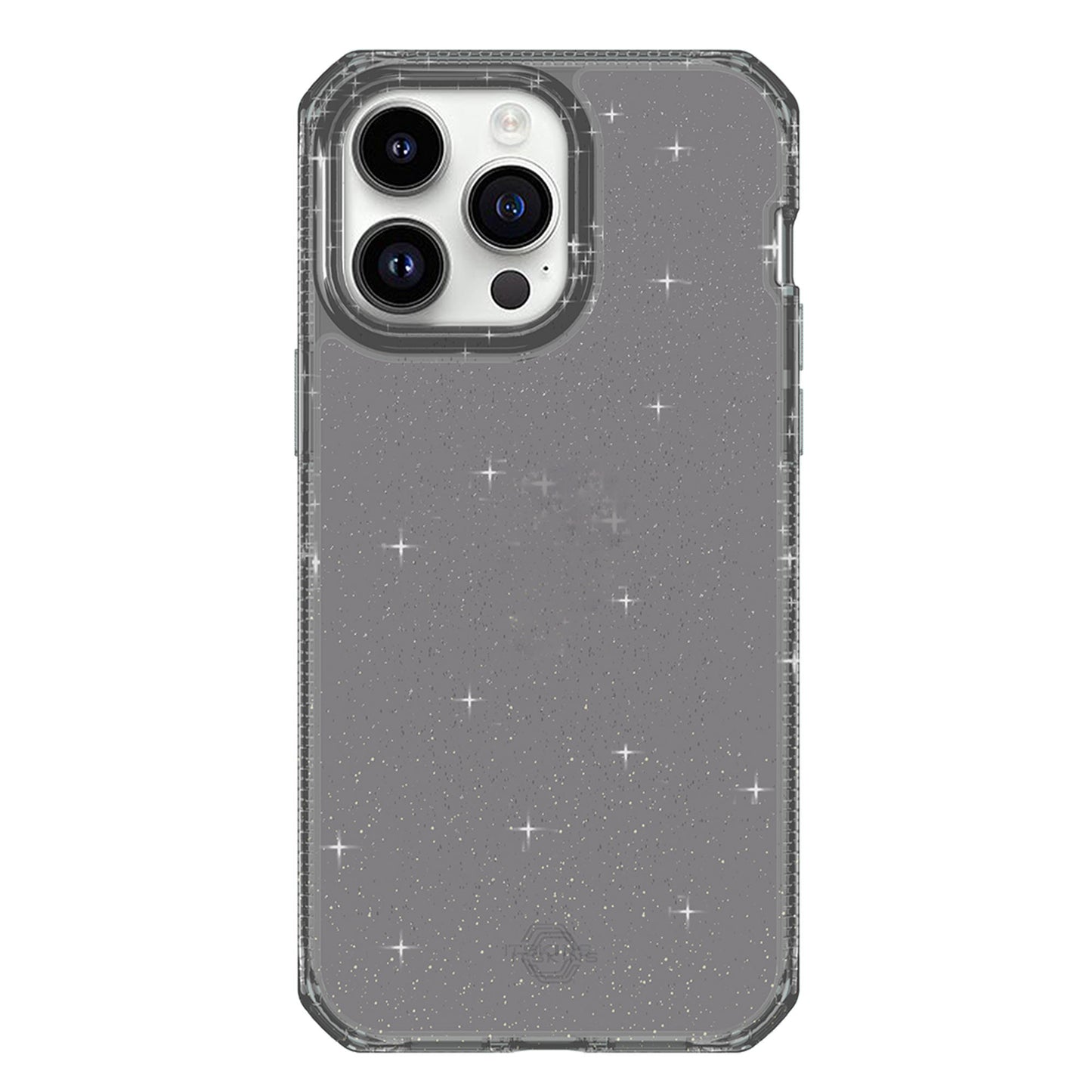ITSKINS Hybrid -- Spark for iPhone 14 Pro Max - Smoke ( Barcode: 4894465495220 ) - Forexengineer -Malaysia- 4894465495220