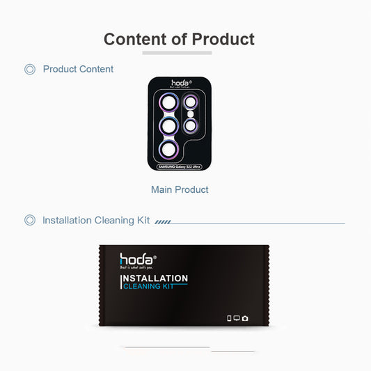 Hoda Sapphire Lens for Samsung Galaxy S22 Ultra - Flamed Titanium (Barcode: 4711163544181 ) - Forexengineer -Malaysia- 4711163544181