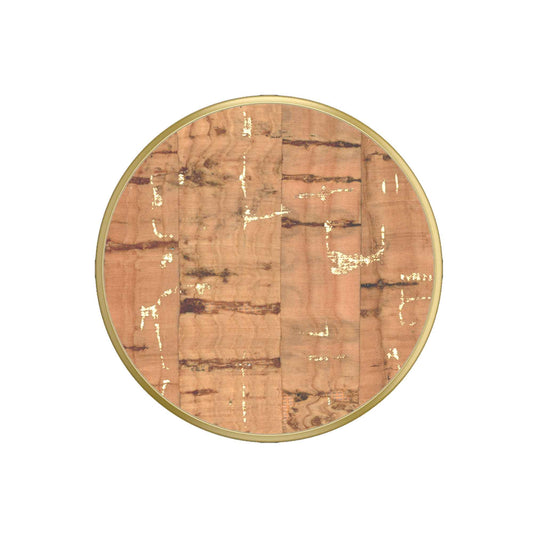 PopSockets Swappable Premium Material - Metallic Cork Gold
