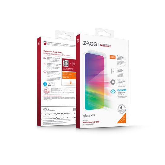 InvisibleShield Glass XTR D30 for iPhone 13 Mini 5.4" 5G - Case Friendly Screen (Barcode: 840056148918 ) - Forexengineer-malaysia