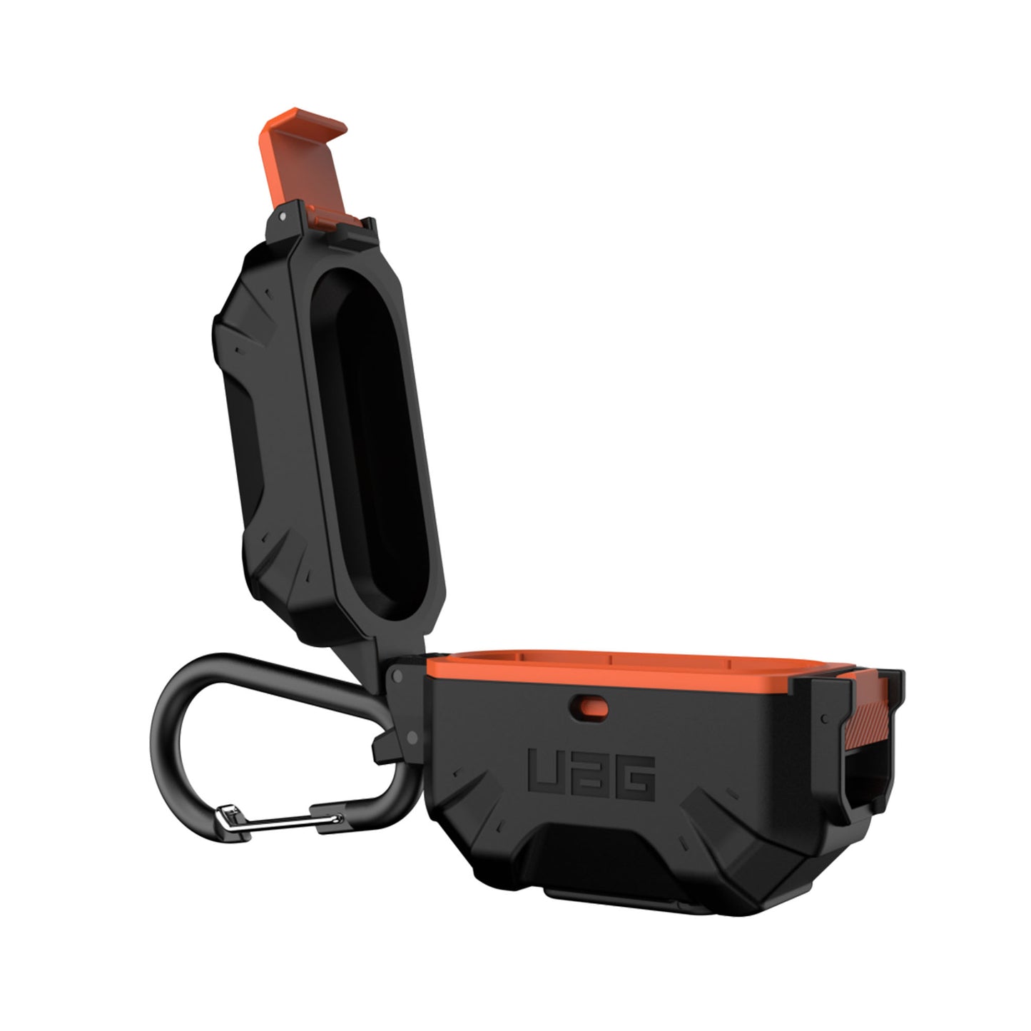 UAG Pathfinder for Airpods Gen 3 - 3rd Gen 2021 - Water Resistant Case - Black - Orange - Forexengineer -Malaysia- 840283900051
