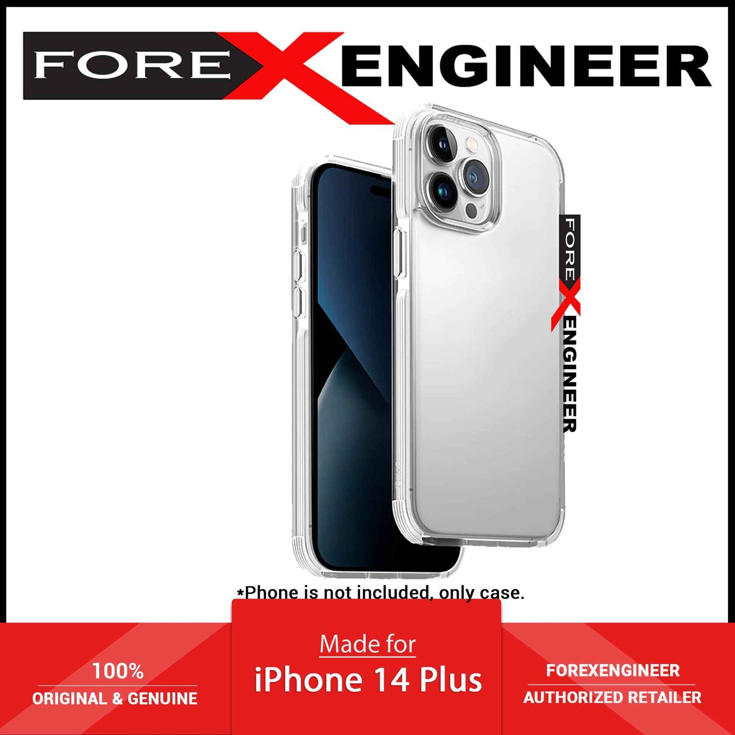 UNIQ Combat for iPhone 14 Plus - White (Barcode: 8886463681367 )