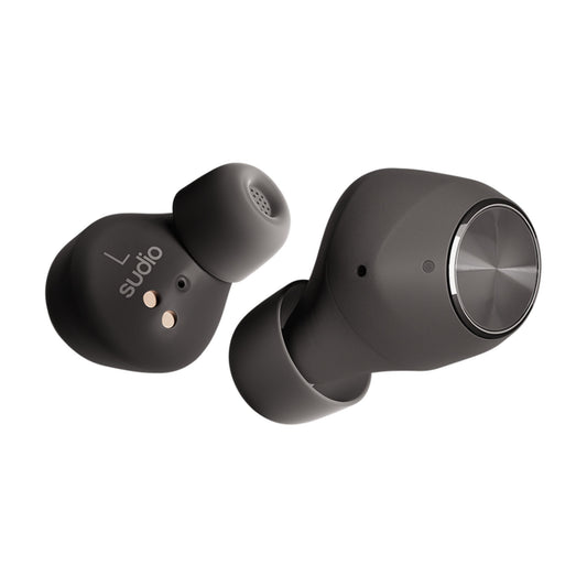 Sudio Wireless Earphone T2 Active Noise Cancellation & Clear Dynamic Sound - Black (Barcode: 7350071380956 ) - Forexengineer -Malaysia- 7350071380956