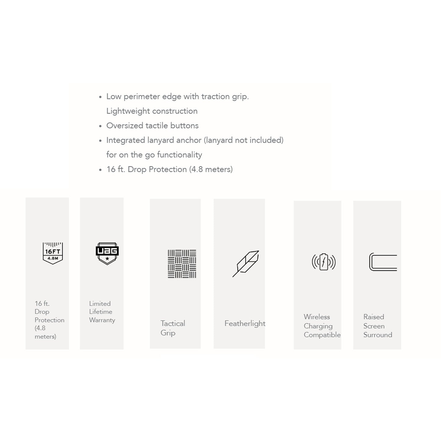 UAG Plasma for iPhone 14 Pro Max - Ash - Forexengineer -Malaysia- 840283902567
