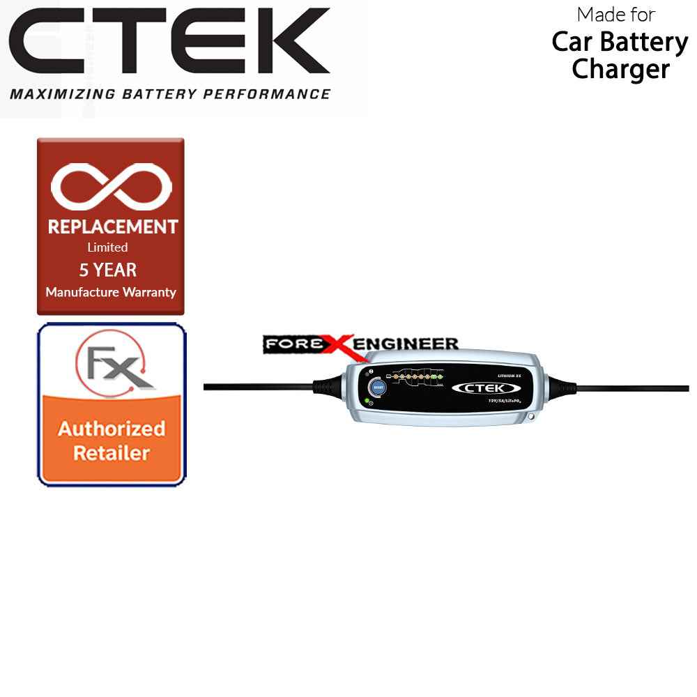 CTEK LITHIUM XS UK 12V - Smart Battery Charger