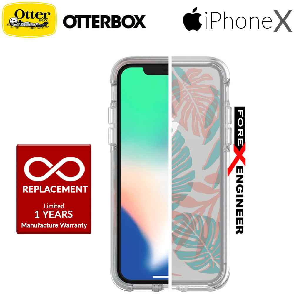Otterbox Symmetry Series Clear Graphic for iPhone X - Easy Breezy - Forexengineer-malaysia