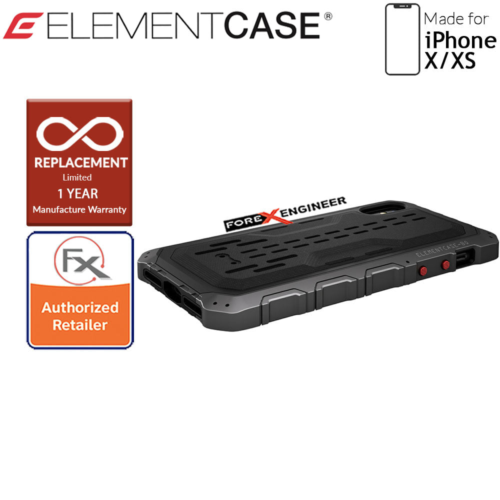 Element Case - Black Ops for iPhone X - Xs - Black Color ( Barcode: 640947795661-1)