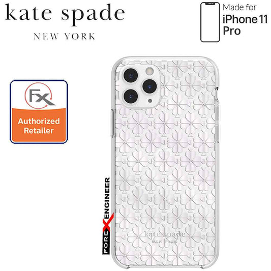 Kate Spade Protective Hardshell for iPhone 11 Pro ( Spade Flower ) ( Barcode : 191058102508 )