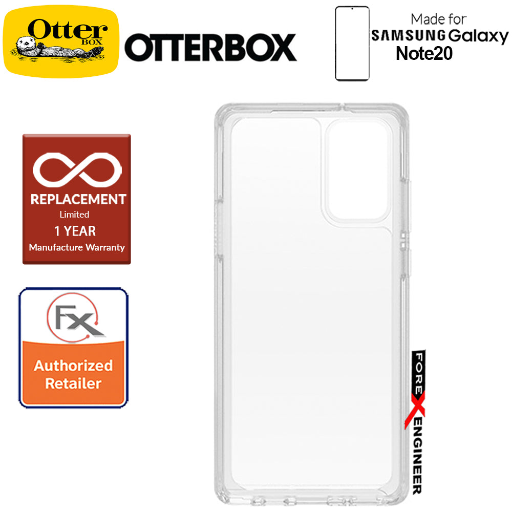 Otterbox Symmetry Clear for Samsung Galaxy Note 20 5G 2020 ( Clear ) ( Barcode : 840104214237 )