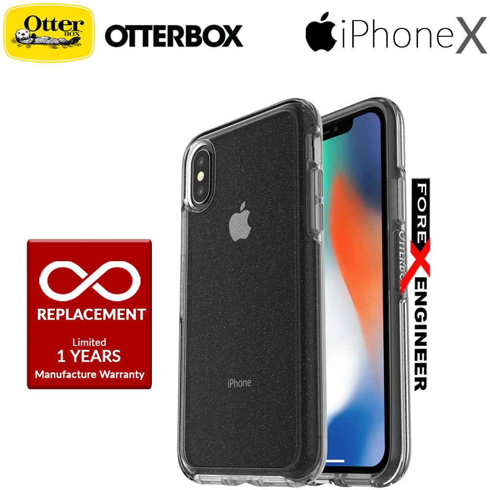 OtterBox Symmetry Clear Series for iPhone X - Stardust Color - Forexengineer-malaysia