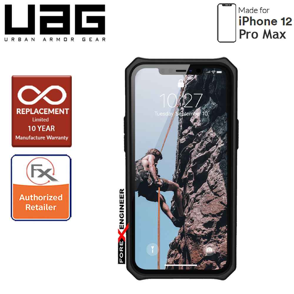 UAG Monarch for iPhone 12 Pro Max 5G 6.7 " - Rugged Military Drop Tested - ( Crimson ) ( Barcode : 812451036169 )