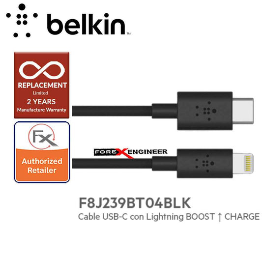 Belkin BOOST↑CHARGE™ USB-C™ to Lightning Cable - 1.2m - Black (Barcode : 745883775422 )