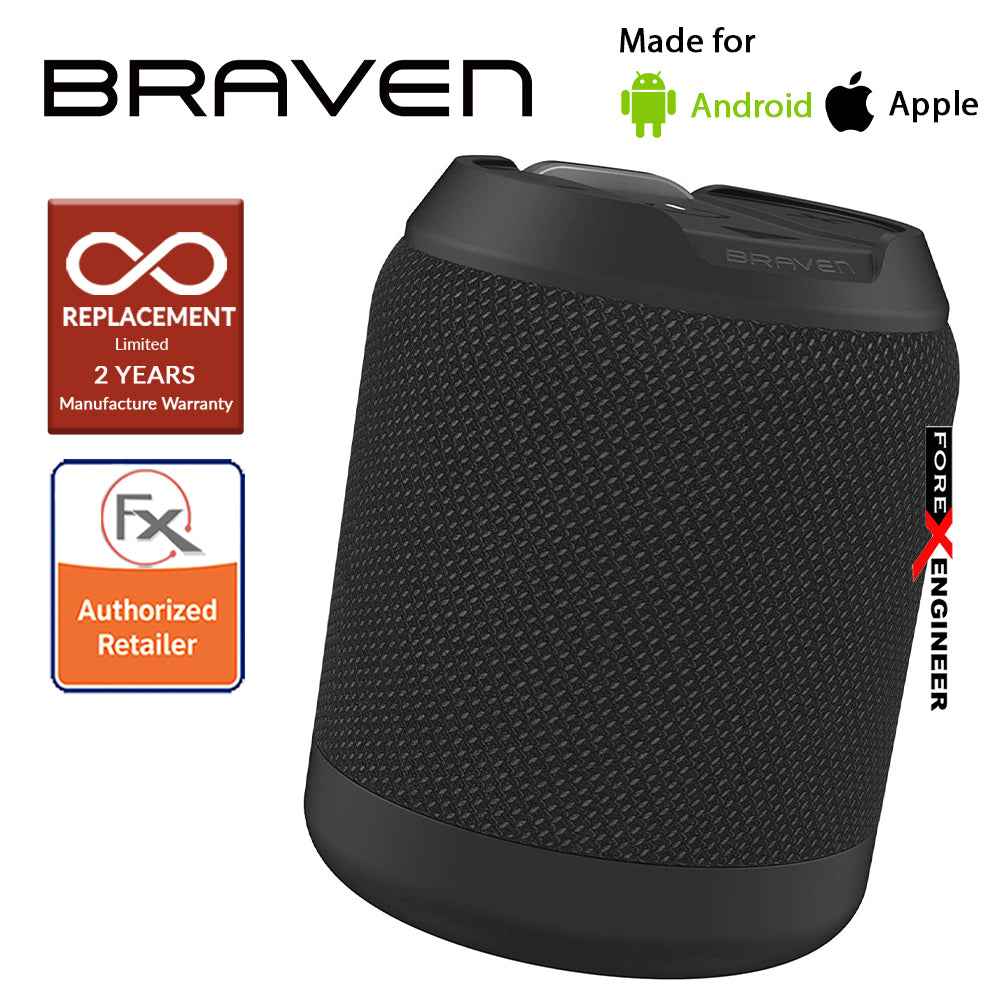 Braven BRV Mini Waterproof Wireless Speaker - Black (Barcode: 848467098891)
