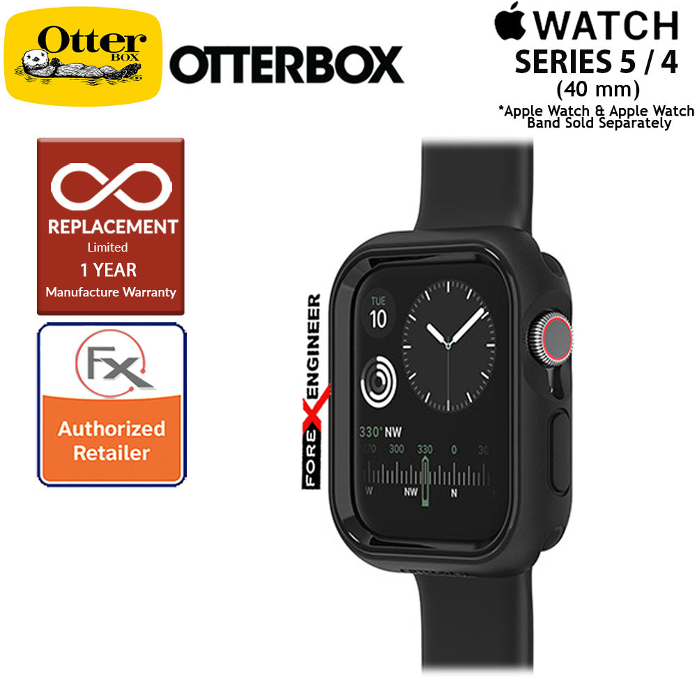 Otterbox EXO EDGE for Apple Watch Series SE - 6 - 5 - 4 ( 40mm ) -  Black Color ( Barcode : 660543523857 )