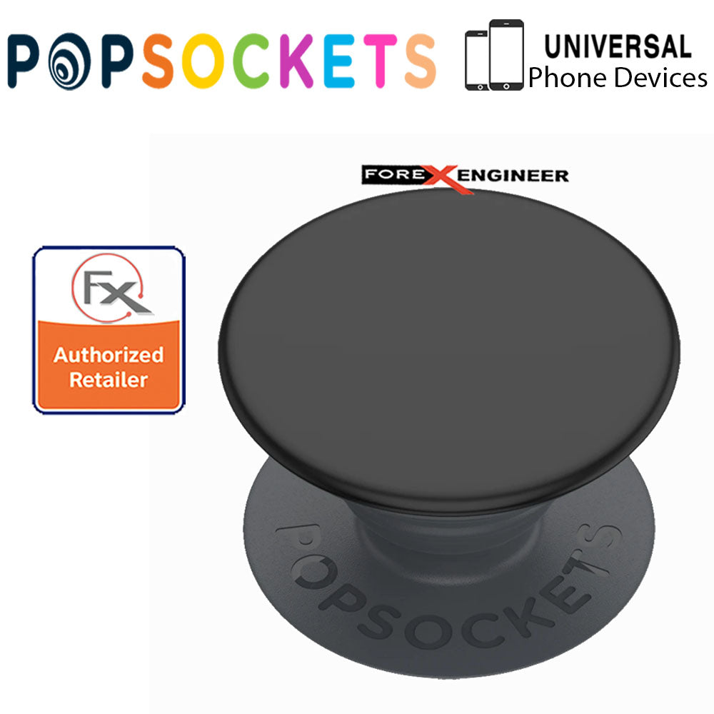 PopSockets PopGrip Swappable - Black Color ( Barcode : 842978135083 )