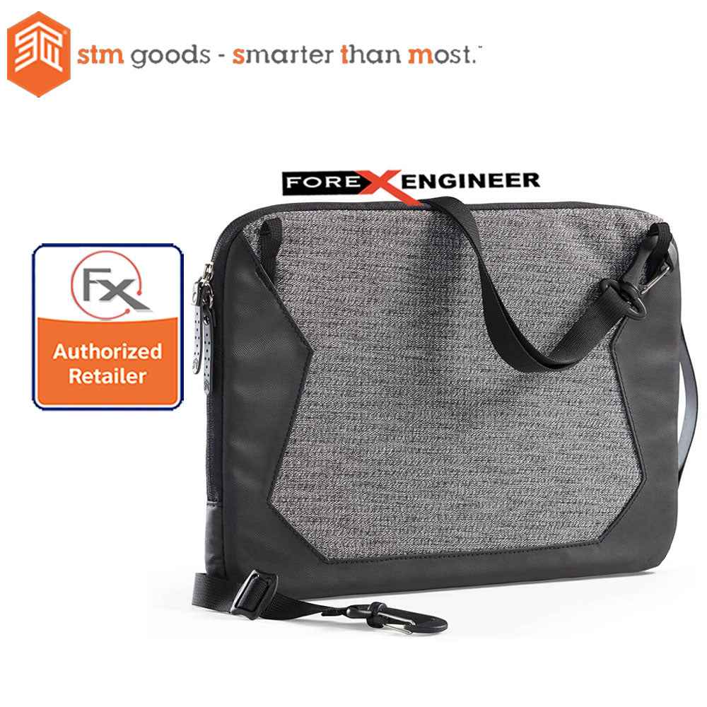 STM Myth Laptop Sleeve 15 inch- Granite Black (Barcode : 608410061514 )