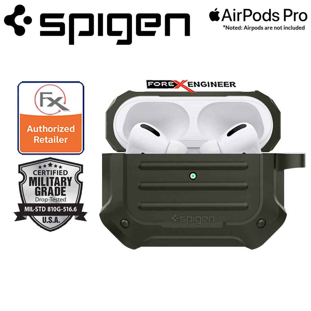 Spigen Tough Armor Case for Airpods Pro -  Military Green Color