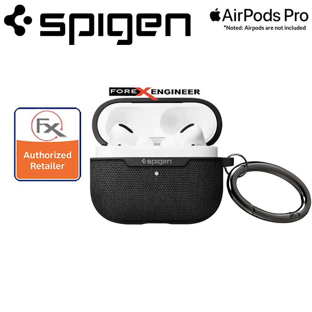 Spigen Urban Fit Case for Airpods Pro - Black Color ( Barcode : 8809685624349 )