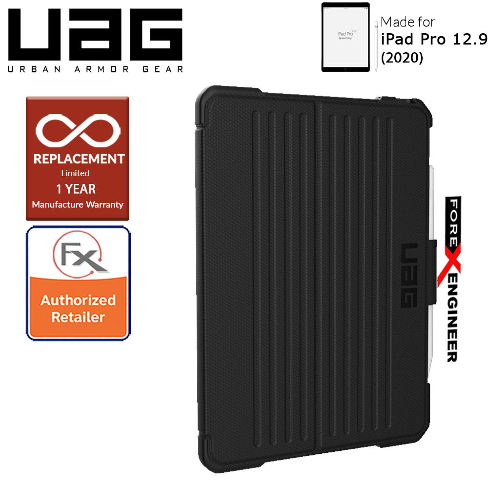 UAG Metropolis for iPad Pro 12.9 4th Gen 2020 - Black Color ( Barcode: 812451034738 )