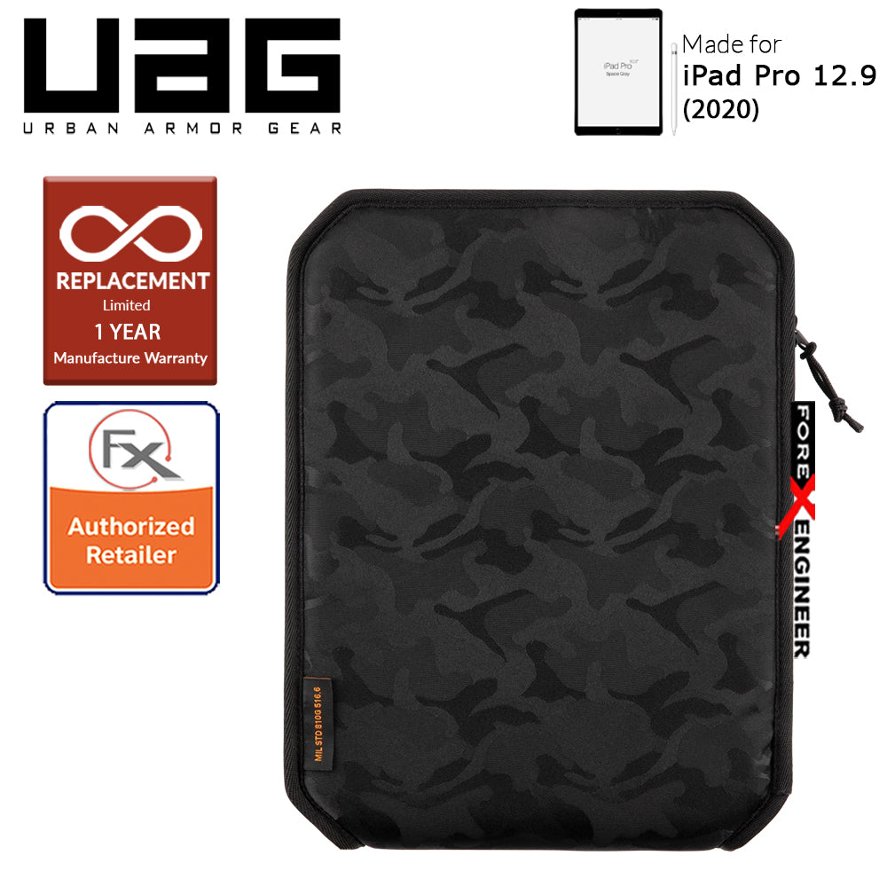 UAG iPad Pro 12.9" Shock Sleeve Lite - Black Midnight Camo (Barcode : 812451037807)