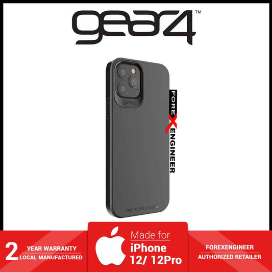 Gear4 Holborn Slim for iPhone 12 - 12 Pro 5G 6.1" - D30 Material Technology - Black ( Barcode : 840056128057 )