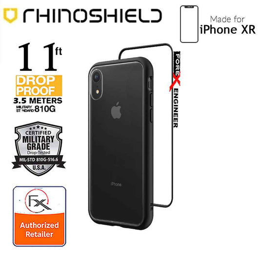 Rhinoshield MOD NX for iPhone XR - 3.5 Meters Impact Protection ( Exceeds Military Standards ) - Black - Forexengineer-malaysia