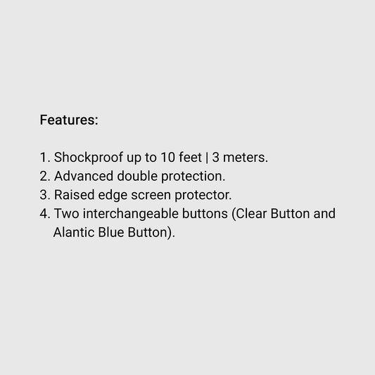 Incipio DualPro Classic+ Case for Samsung Galaxy S22 Ultra - Clear (Barcode: 650450008196 ) - Forexengineer -Malaysia- 650450008196