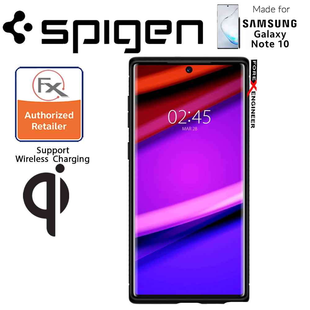 Spigen Rugged Armor for Samsung Galaxy Note 10 - Matte Black - Forexengineer-malaysia