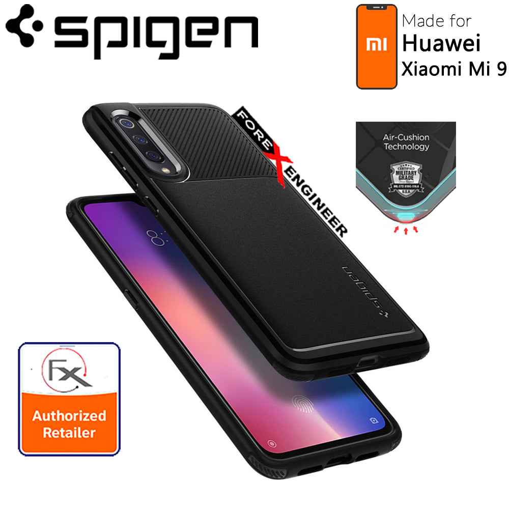 Spigen Rugged Armor for Xiaomi Mi 9 - Protection Case - Matte Black - Forexengineer-malaysia