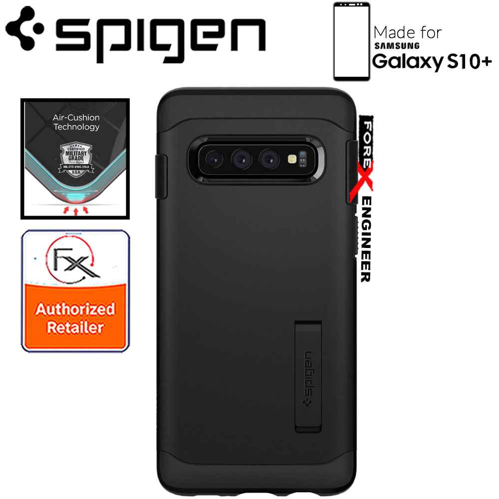 Spigen Slim Armor for Samsung Galaxy S10+ - S10 Plus - Black - Forexengineer-malaysia