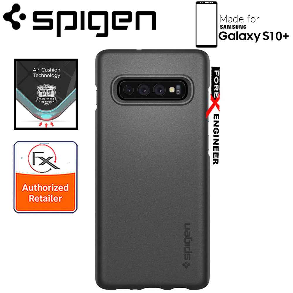 Spigen Thin Fit for Samsung Galaxy S10+ - S10 Plus - Graphite - Forexengineer-malaysia