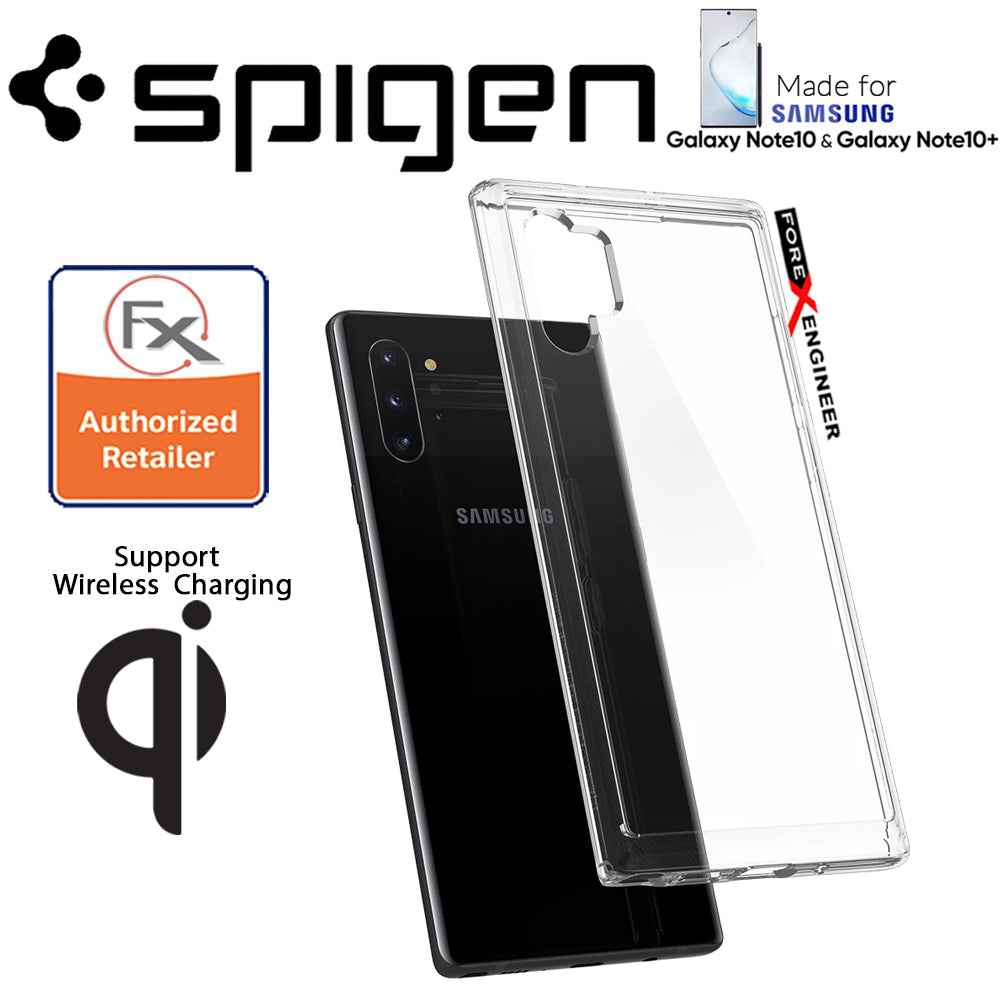 Spigen Ultra Hybrid for Samsung Galaxy Note 10+ - Note 10 Plus - Crystal Clear - Forexengineer-malaysia
