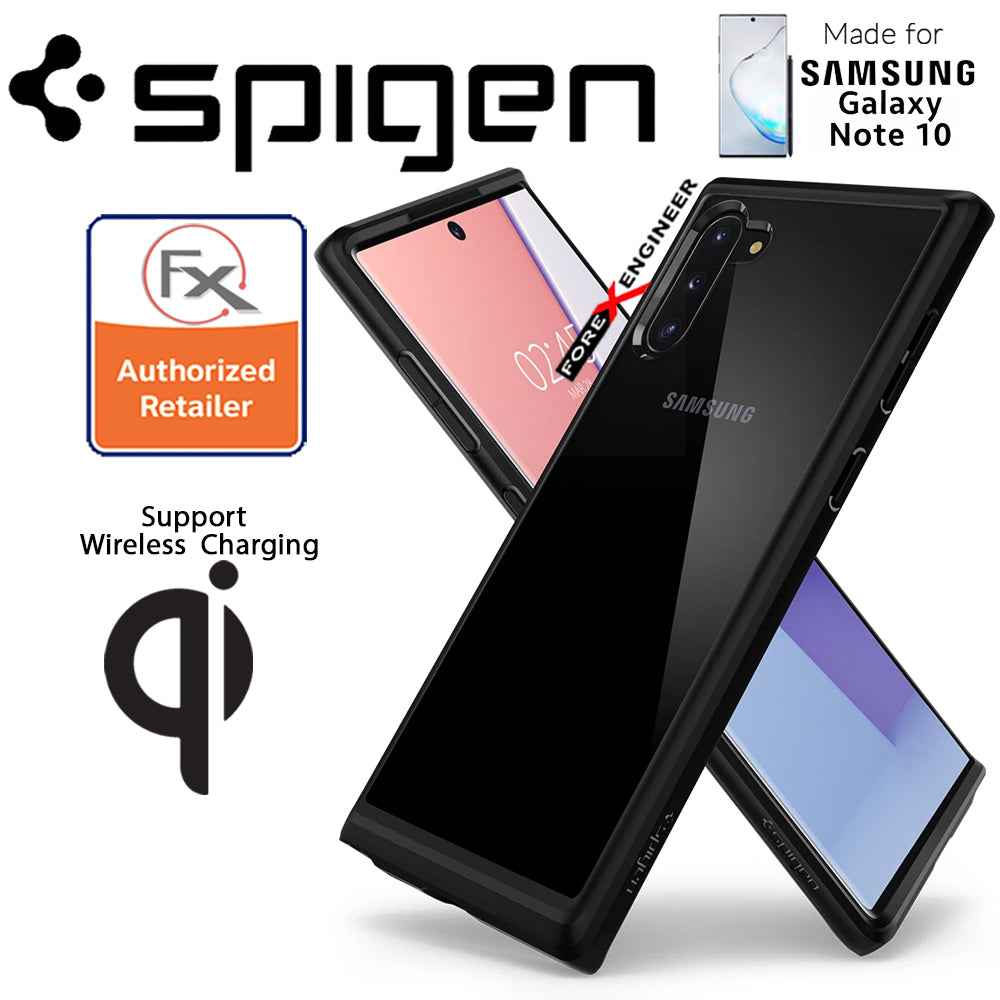 Spigen Ultra Hybrid for Samsung Galaxy Note 10 - Matte Black - Forexengineer-malaysia
