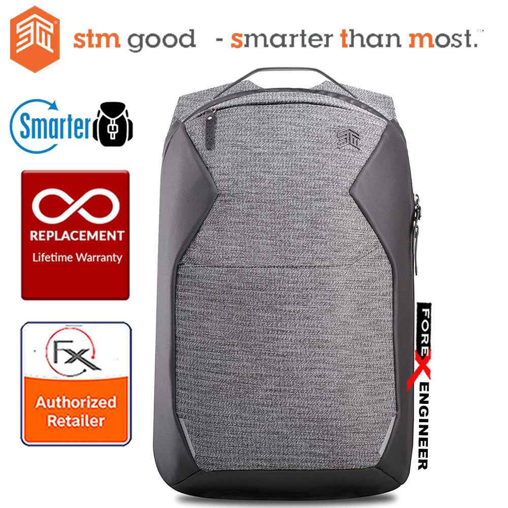 STM Myth Backpack 18L (15'') - Granite Black - Forexengineer-malaysia