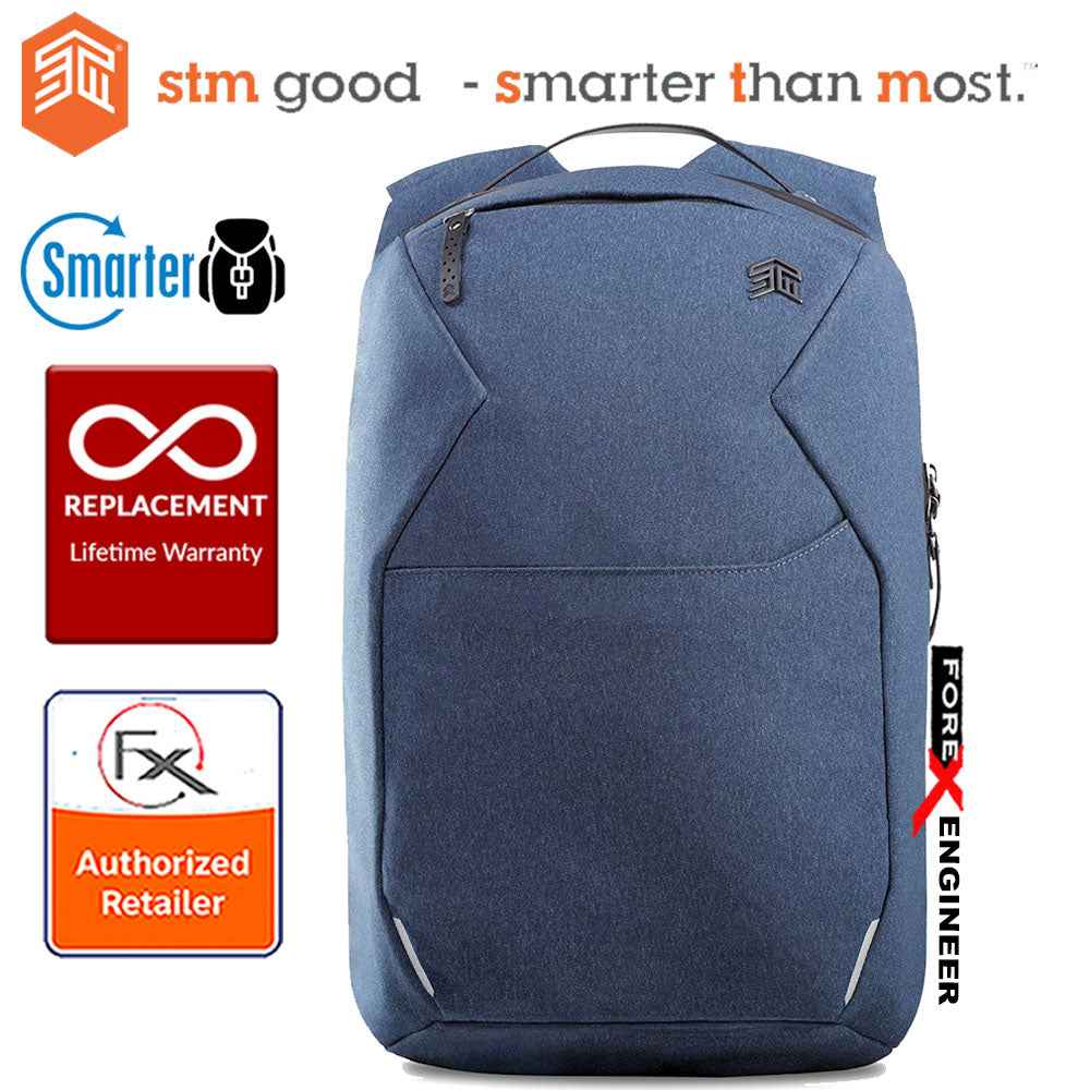 STM Myth Backpack 18L (15'') - Slate Blue - Forexengineer-malaysia
