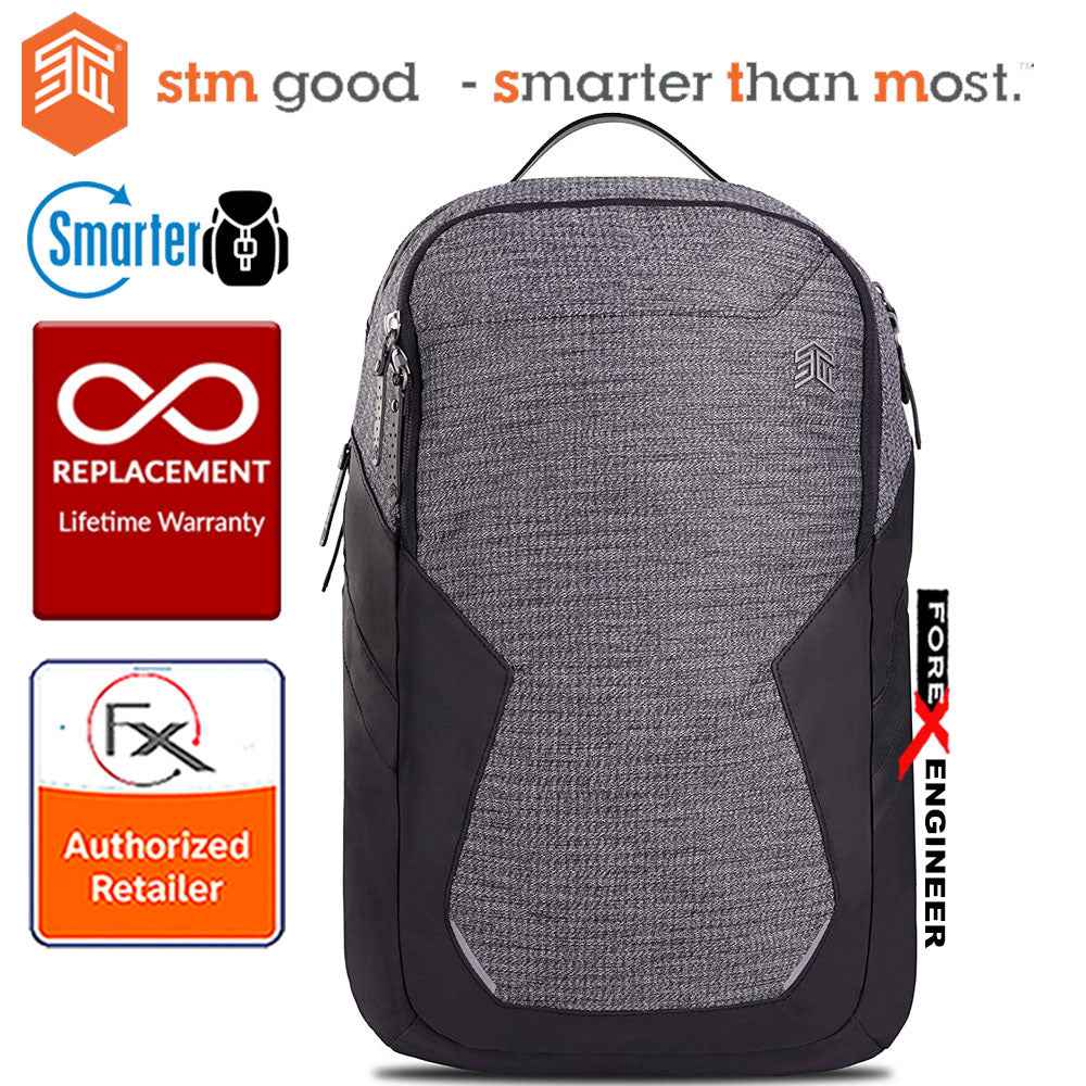 STM Myth Backpack 28L (15'') - Granite Black - Forexengineer-malaysia