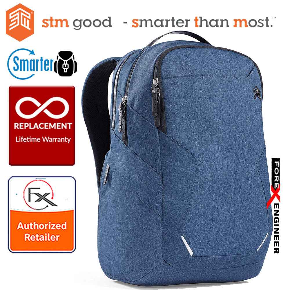 STM Myth Backpack 28L - 15'' - Slate Blue (Barcode: 608410061682) V1 - Forexengineer-malaysia