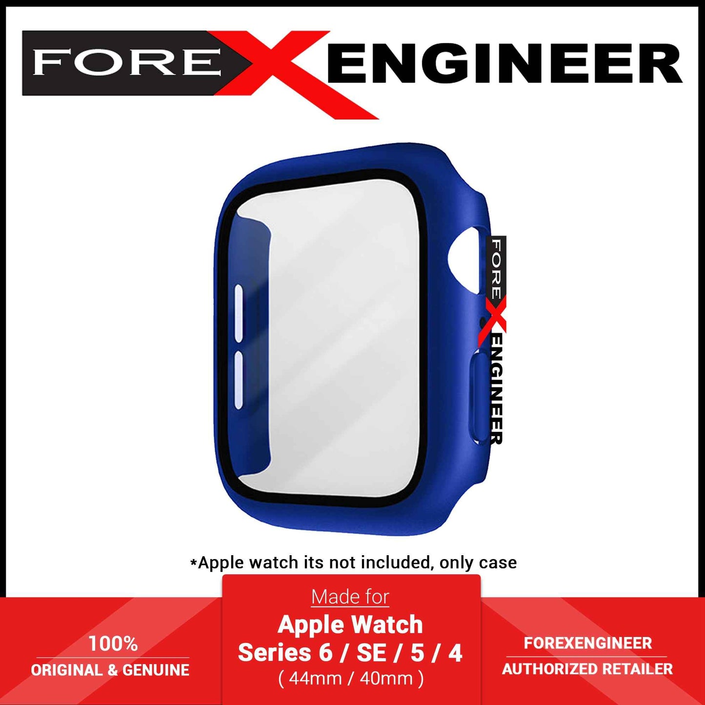 UNIQ Nautic Case for Apple Watch Series 6 - SE - 5 - 4 ( 44mm ) - Blue (Barcode: 8886463677674 )