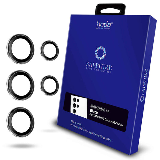 Hoda Sapphire Lens for Samsung Galaxy S22 Ultra - Black (Barcode: 4711103544143 )
