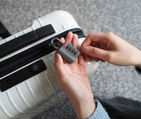 Monocozzi Bon Voyage TSA Letter Luggage Lock - Grey (Barcode: 4897021599677 )