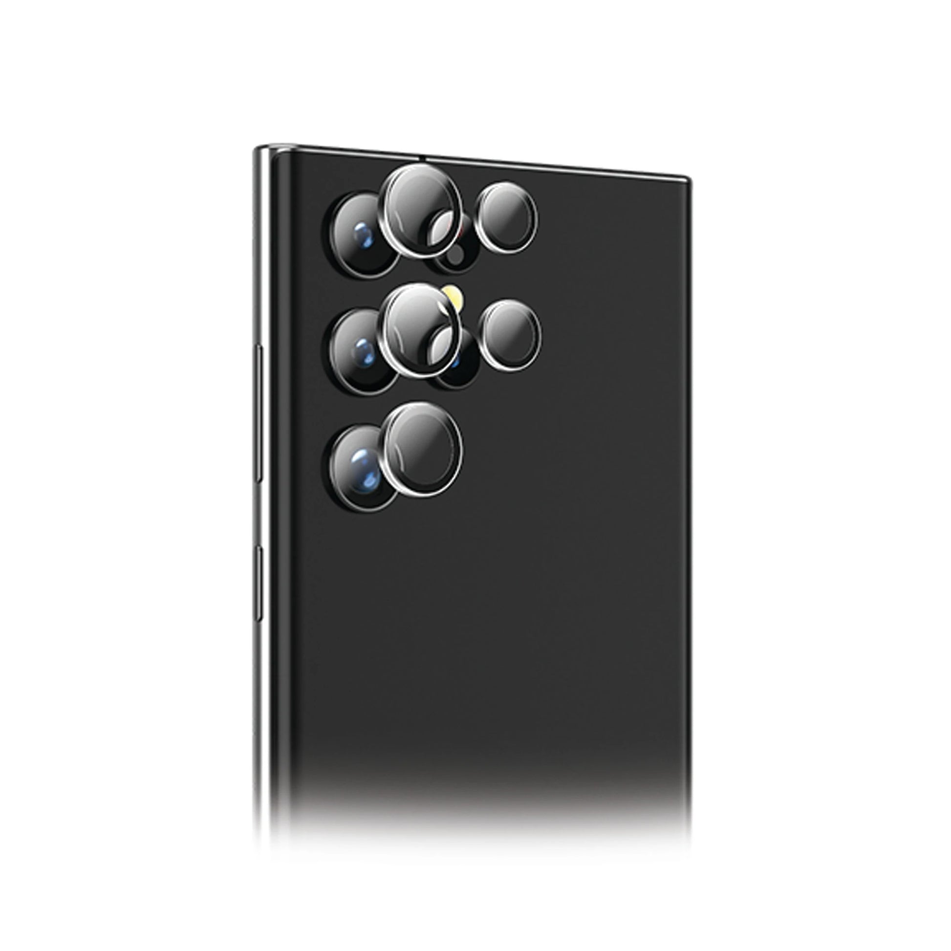 AMAZINGthing 3D Aluminium Lens Cover Case for Samsung Galaxy S22 Ultra - Impact Resistant - Silver (Barcode: 4892878071871 ) - Forexengineer -Malaysia- 4892878071871