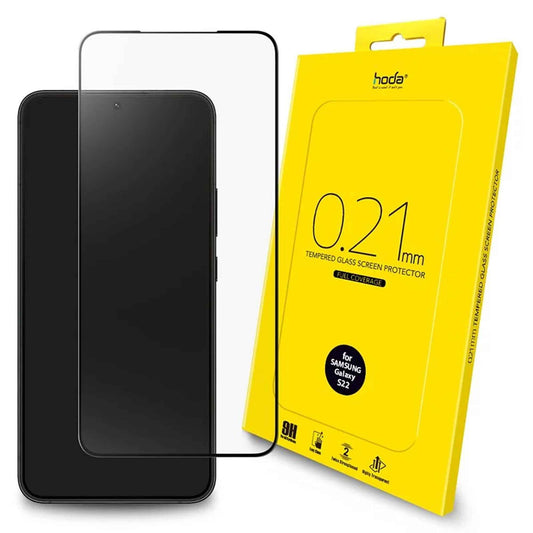 Hoda Tempered Glass for Samsung Galaxy S22 - 0.21mm 2.5D Full Coverage Screen Protector - Clear (Barcode: 4711103544129 )
