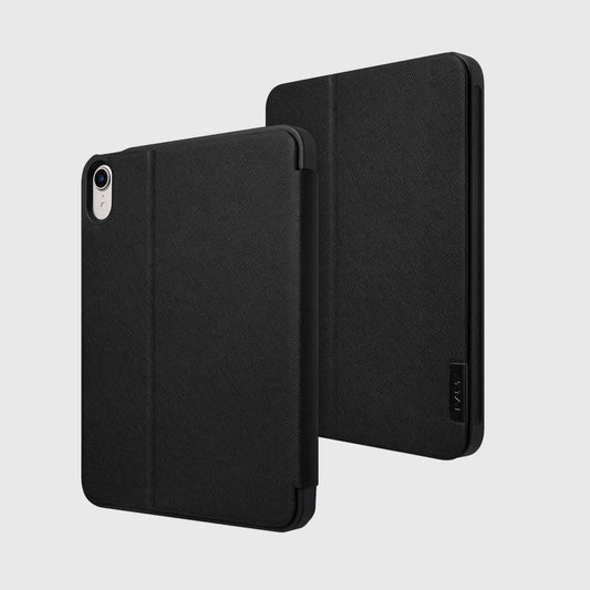 Laut Prestige Folio Case for iPad Mini 7th Gen ( 2024 ) / iPad Mini 6th Gen ( 2021 ) - Black (Barcode: 4895206927963 )