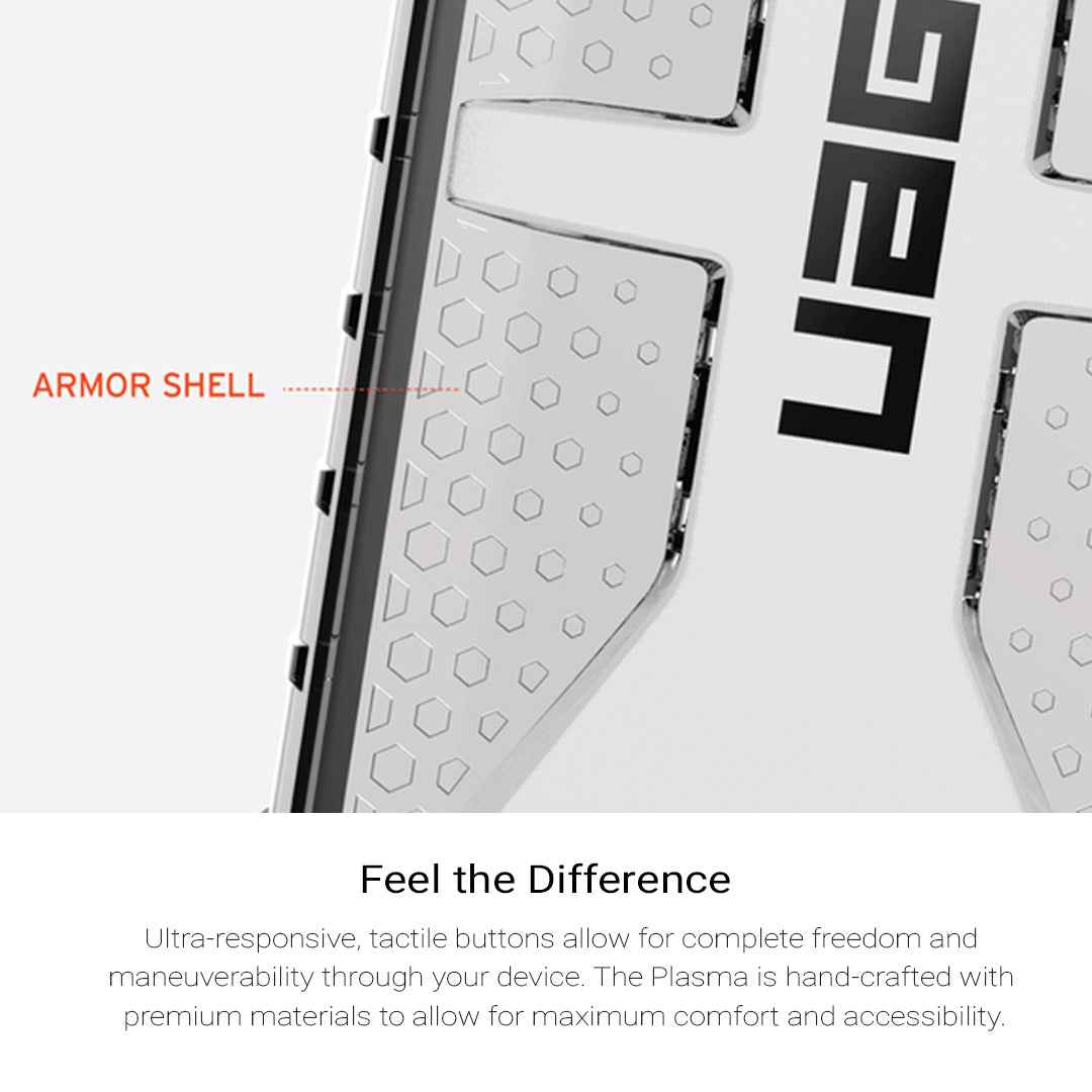 UAG Plasma for Samsung Galaxy S21 Plus 5G - Feather Light Rugged - Military Drop Tested - Ice ( Barcode : 812451039320 )