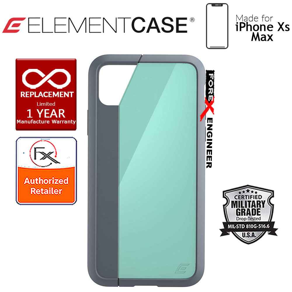 Element Case Illusion for iPhone Xs Max - Military Spec Drop Protection - Green - Forexengineer-malaysia