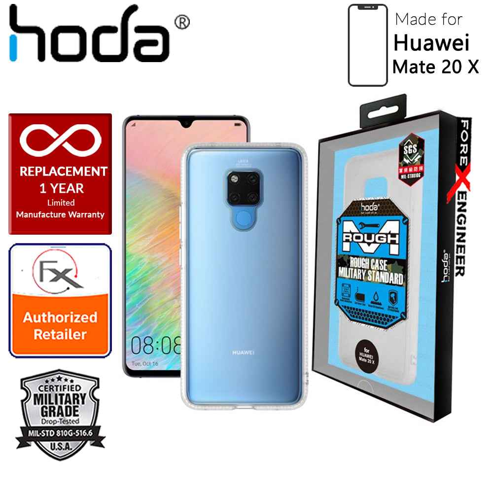 HODA ROUGH Military Case for Huawei Mate 20 X - Military Drop Protection - Matte - Forexengineer-malaysia